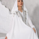 Beauty Magic Abaya - White